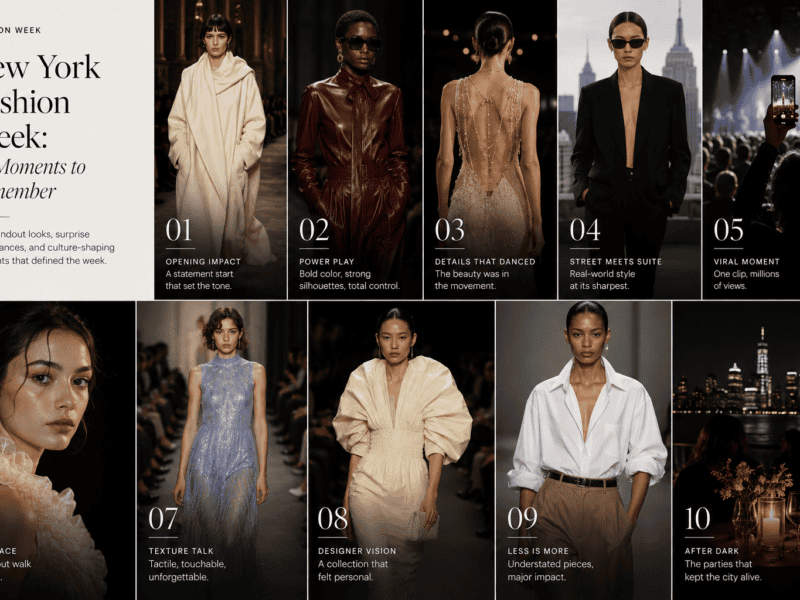 New York Fashion Week: 10 Moments to Remember.